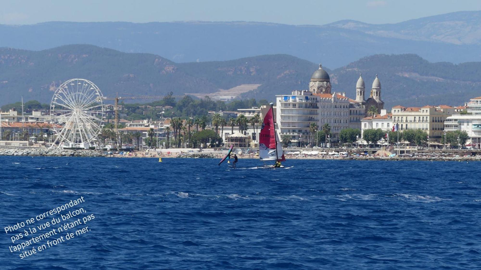 Saint Raphael, T2, Piscine, Proche Centre Ville 외부 사진