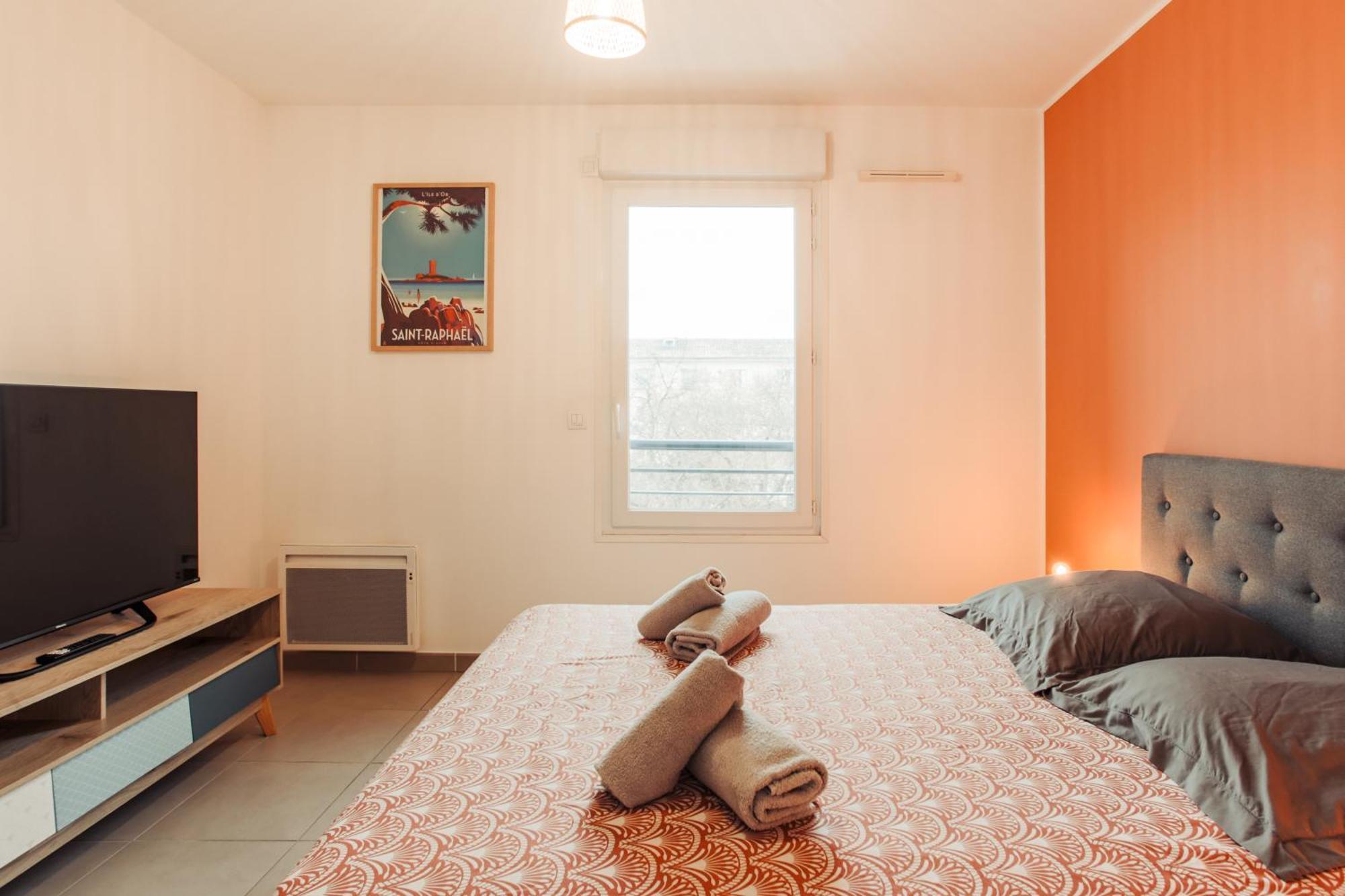 Saint Raphael, T2, Piscine, Proche Centre Ville 외부 사진